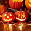 HalloweenPumpkin Ornament Festival Halloween Pumpkin Light Ornament Battery Operated Outdoor Decoration