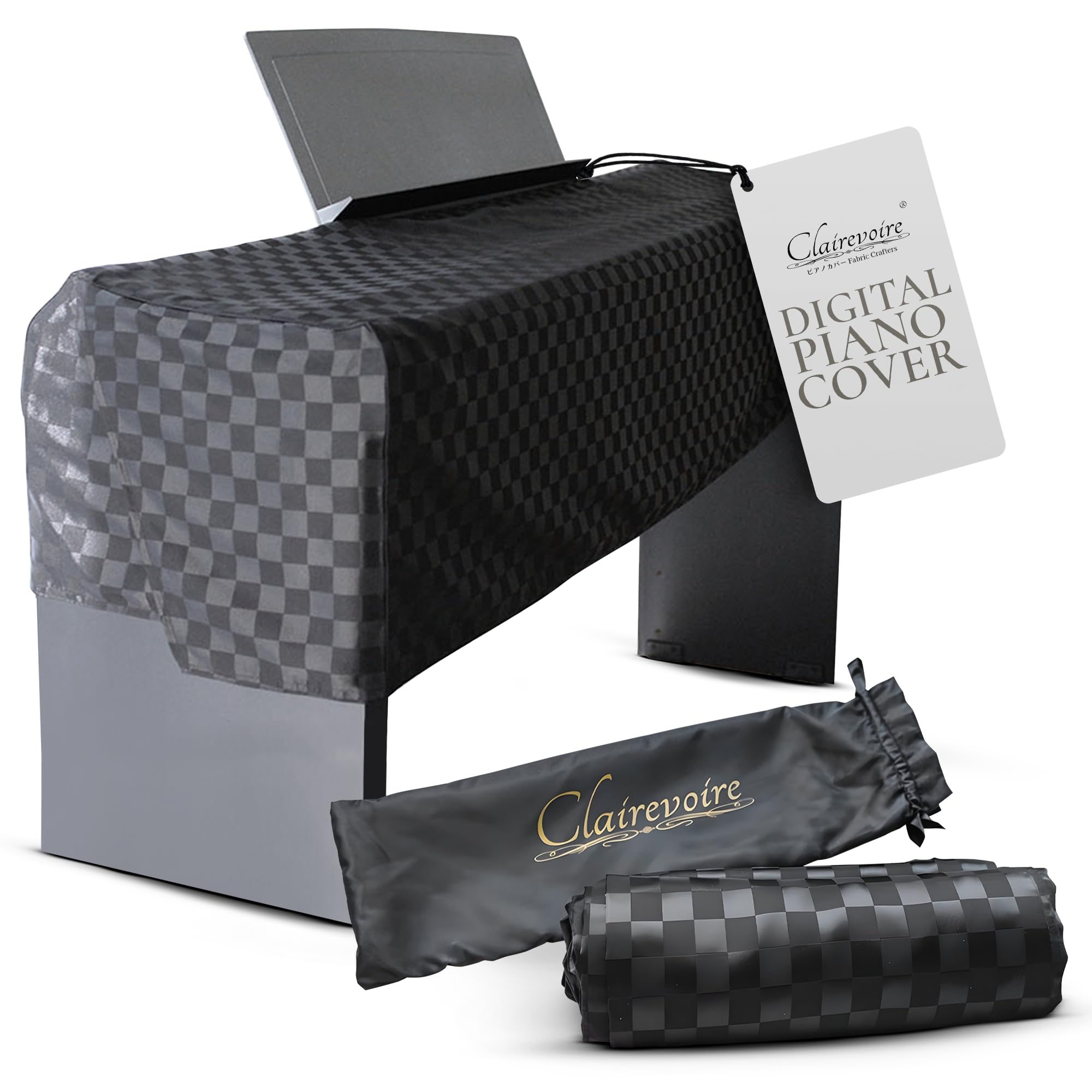 

E125 Чехол для цифрового пианино Clairevoire для P225 P223 P145 P143 P125a P125 P115 (Черный Эбони) / / / / / /