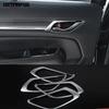 Interior Door Handle Bowl Panel Cover Trim For Mazda CX-5 CX5 KF CX-8 CX8 2017- 2024 Carbon Fiber Accessories Car Styling