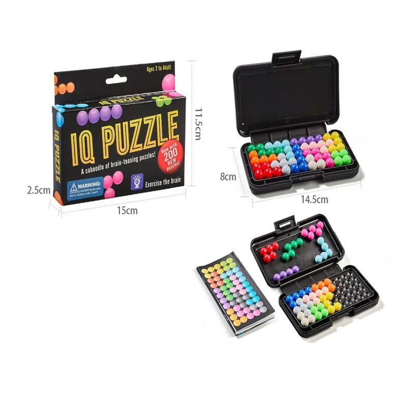 Magic Pearl Puzzle Block Toy For Kids Brain Teasers Stress Relief