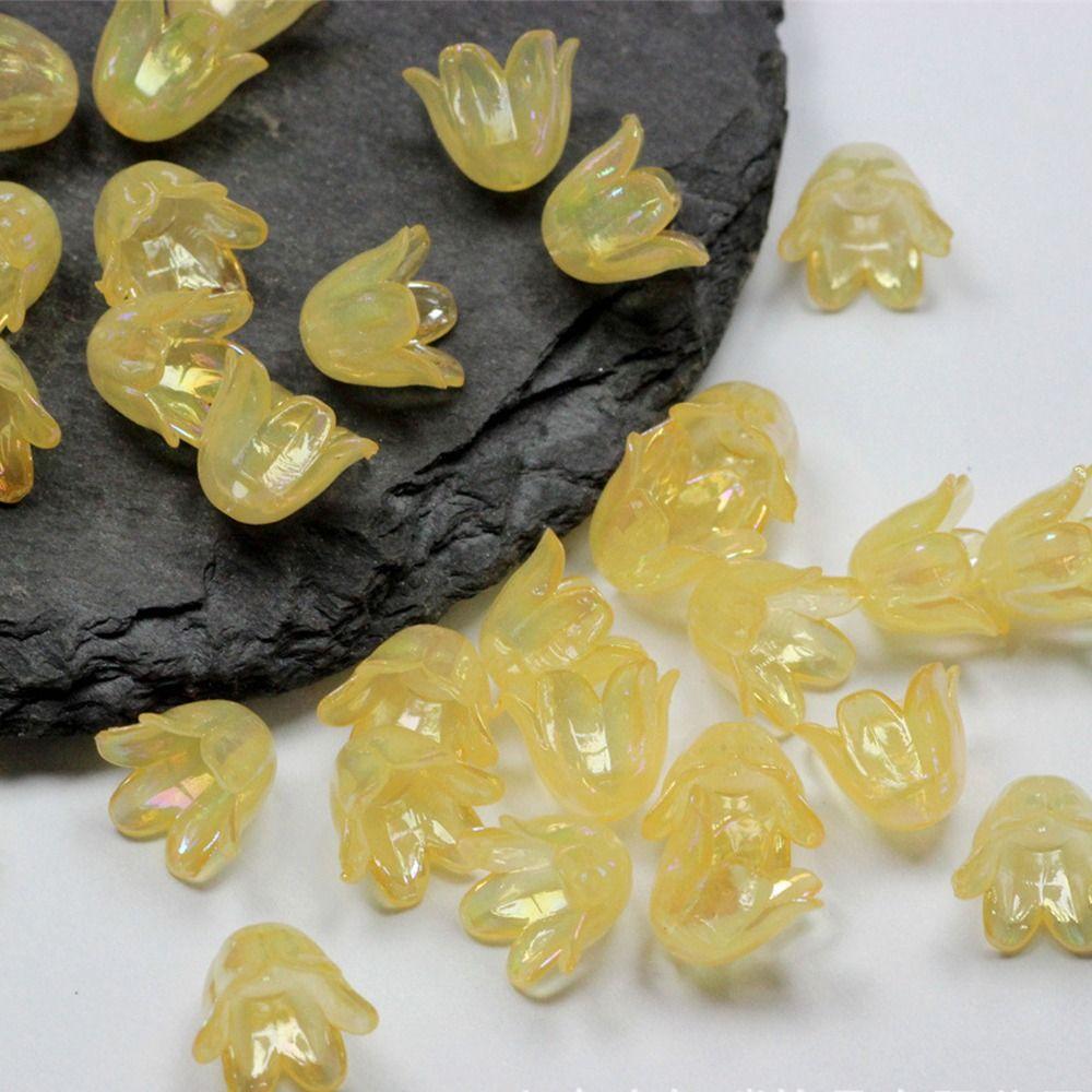 

Bell Orchid DIY Bracelet Ornament Jewelry Components Jewelry Findings Flower Necklaces Accessory золотой