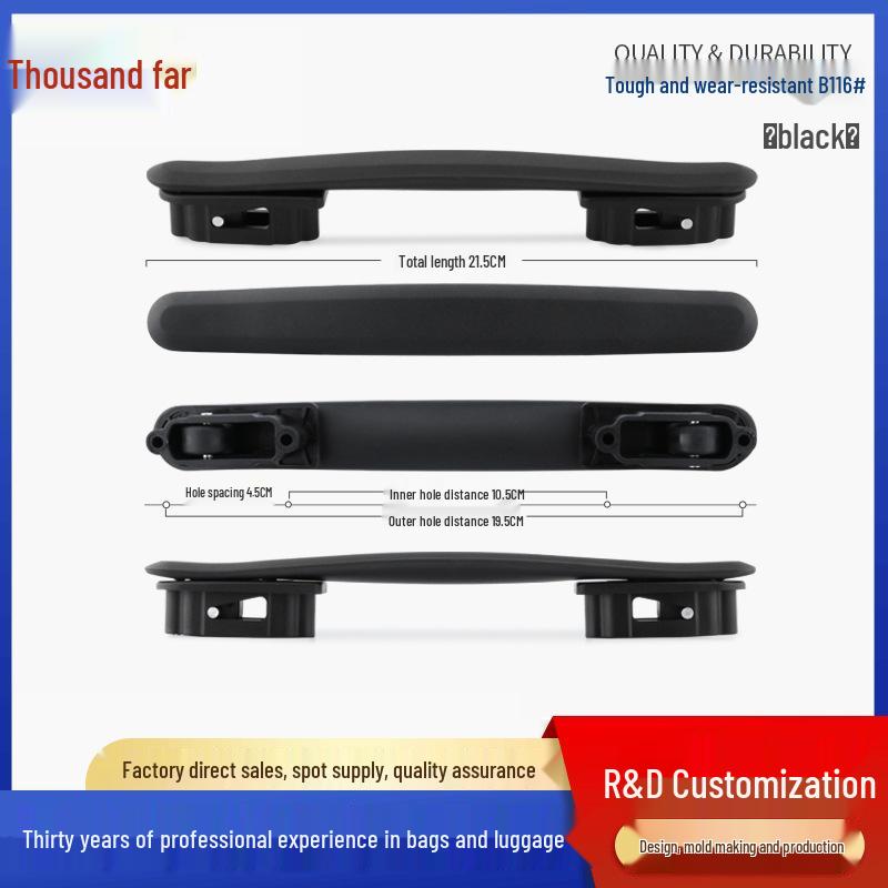 Luggage Handle Replacement & Repair Kit - Leather Case & Bag Accessories