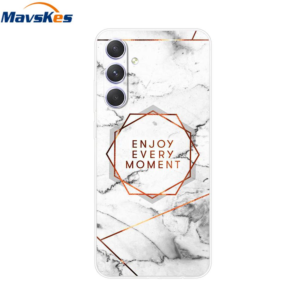 Shockproof Clear Silicone Soft Phone Back Case For Samsung Galaxy A55 5G SM-A556V A 55 Cases Cover Coque Shell Bags Mask Fundas