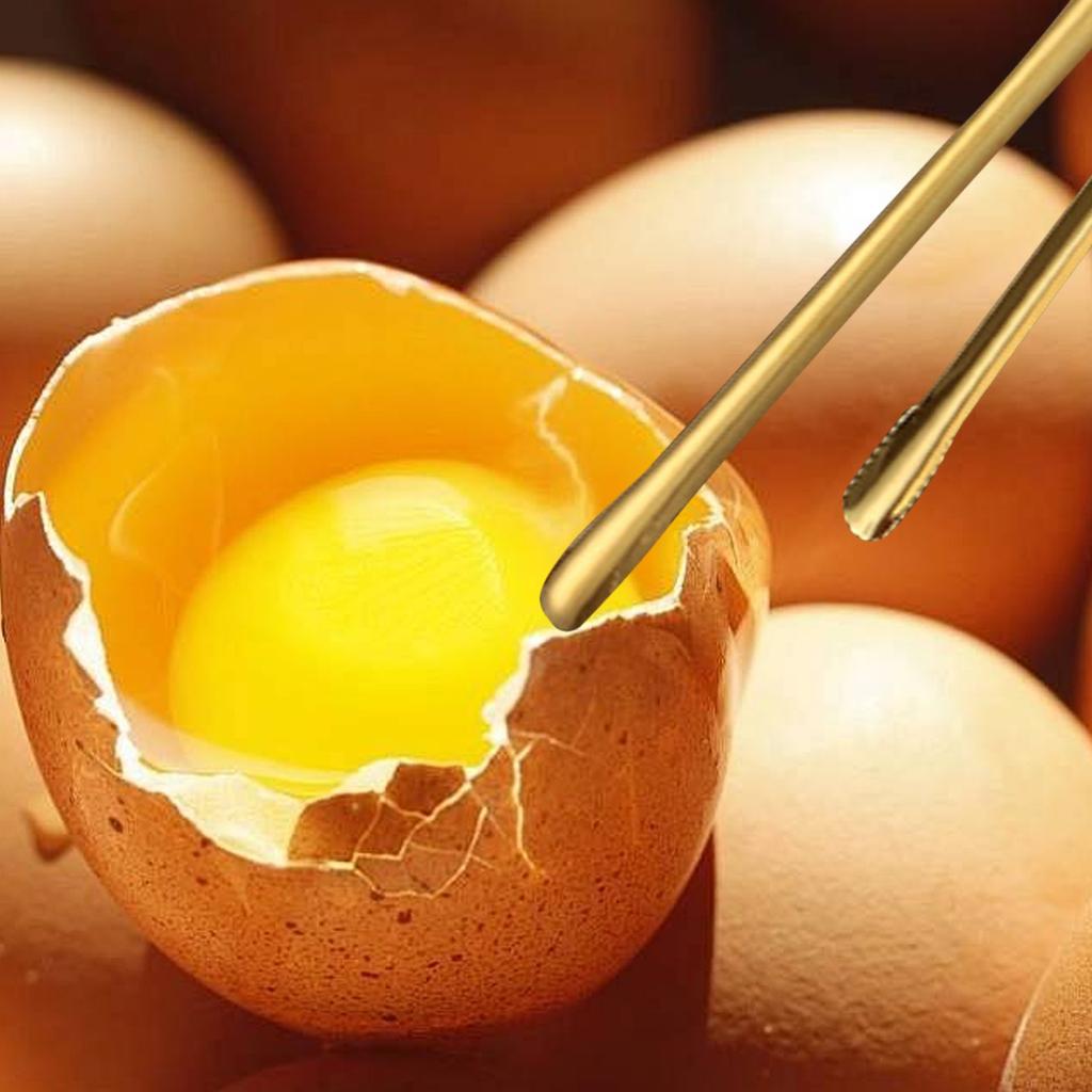 Kitchen Utensil Egg Chalazae Remover Tool Multifuctional Kitchen Accessories Stainless Steel Egg Chalaza Removal Supplies