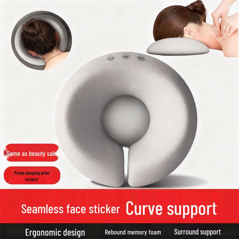 Memory Foam U-shaped Prone Pillow for Beauty and Massage Beds