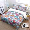 Seaside Theme Three-Piece Set Soft Comfortable Duvet Cover Bedding Set Included 1*Duvet Cover & 2*Pillowcases, Gift