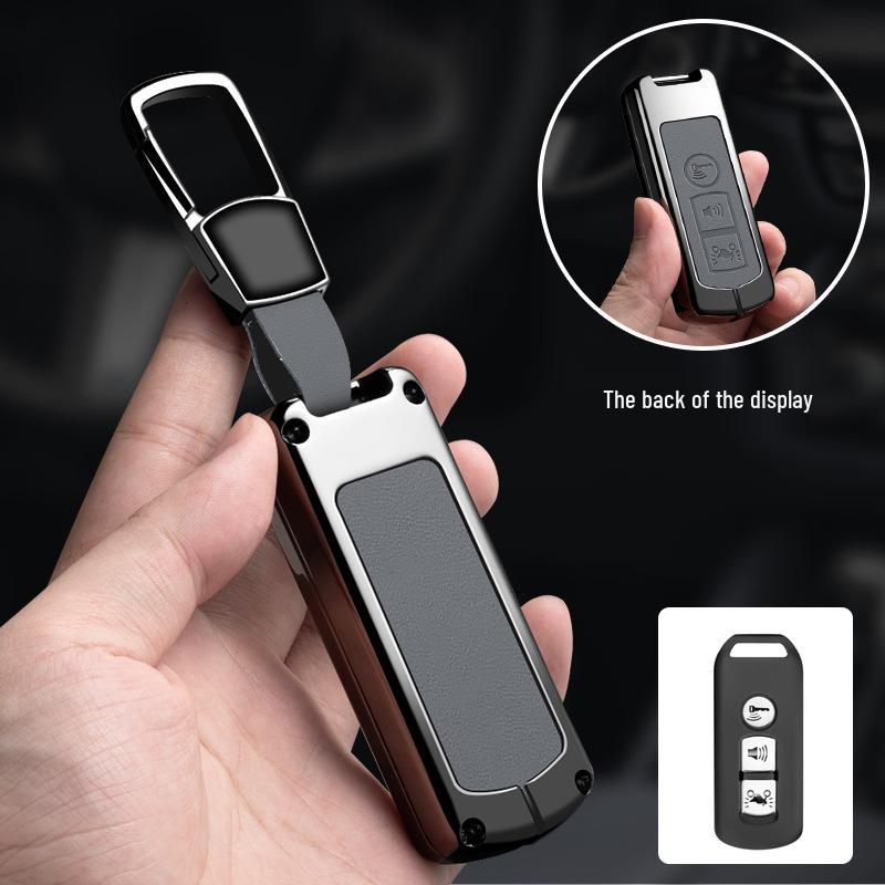 Compatible Key Cover and Keychain for Xin Dazhou NS150GX, Forsa 350, Lie Xing 125LA, PCX150