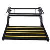 Manual Folding RV Step Single Ladder Anti Slip 440lbs Load Capacity Aluminum Alloy RV Entry Stair for Van Motorhome