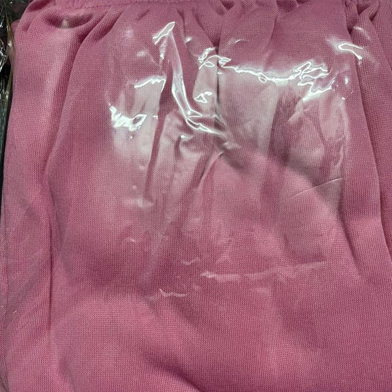 Elastic High Waisted Wide Leg Pants Women's Loose Oversized Casual Pants Solid Color Ankle Pants Autumn and Winter