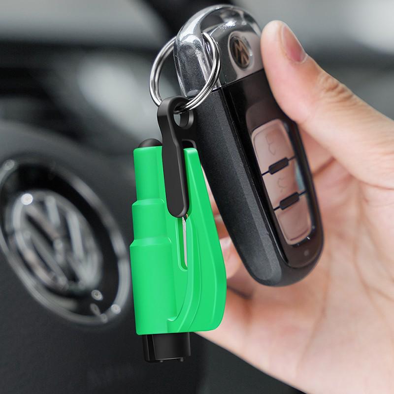 2-in-1 Car Safety Hammer & Glass Breaker - Portable Life-Saving Tool