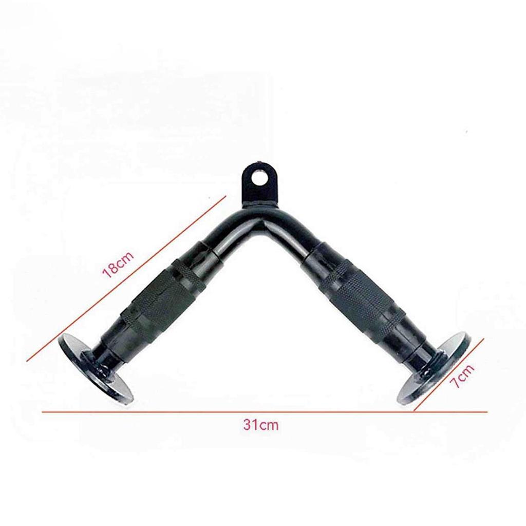 3 Pieces Pull Down Pulldown Attachment Handle with Rotating Axis for Grip Support Steel Build
