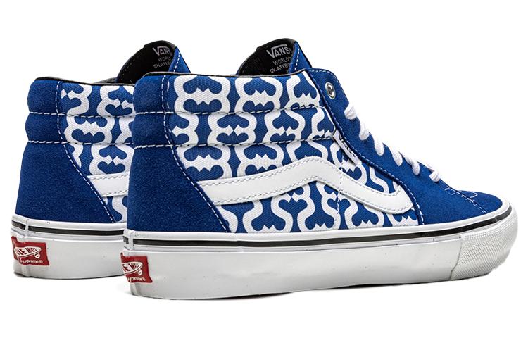 Grosso Supreme X Grosso Vans Mid 'Monogram S - Royal' VN0A5KS15YE
