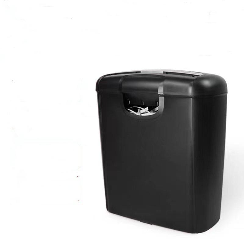 

Уничтожитель бумаг и кредитных карт на 6 листов с поперечной резкой и контейнером объемом 10 л чёрный