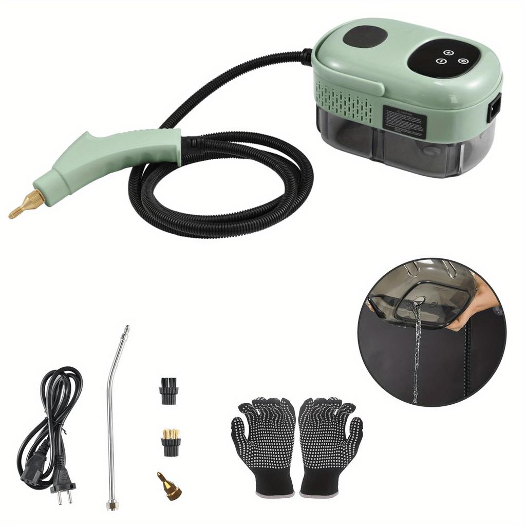 Handheld Steam Cleaner, Steam Jet Cleaner, 2500W High Temperature Steam Machine for Killing Bugs, High Temperature Steam Machine for Car Detailing,