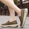 Men's Sporty Breathable Mesh Shoes Lightweight Comfortable Casual Slip-On Summer Shoes Round Toe Non-Slip Rubber Outsole