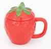 Sun Art Cute Tableware and Fruit Strawberry and Lemon 140ml "Vegetable Series" Mug, (SAN2916)