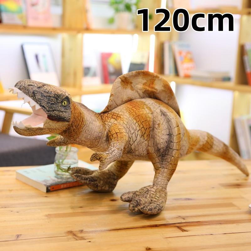 Funny Big Size Lifelike Jurassic Period Dinosaur Plush Toys Soft Stuffed Dinosaur Throw Pillow Creative Home Decor Kids Gift