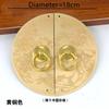 New Chinese Antique Furniture Copper Handle Classical Bookcase Wardrobe Brass Cabinet Door Antique Handle Household Hardware