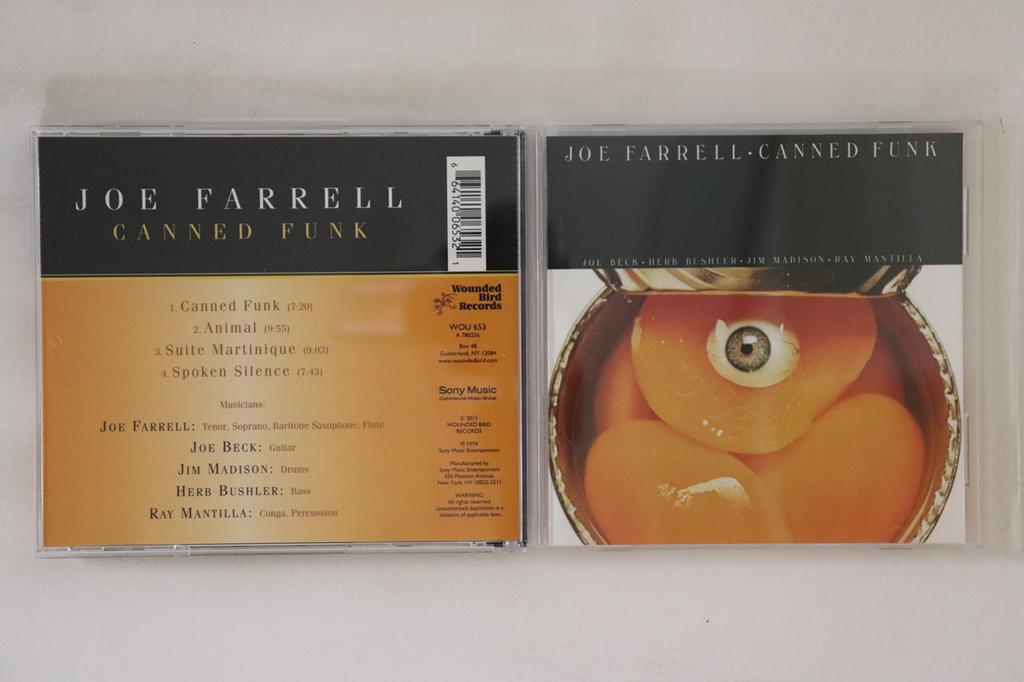 CD JOE FARRELL - Canned Funk WOU653 WOUNDED BIRD RE 2011 US Jazz Used