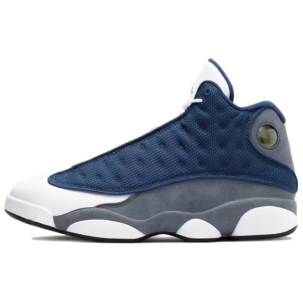 Jordan Zapatillas de Baloncesto Vintage Air Jordan 13 para Hombre Azul Blanco IW3808-400