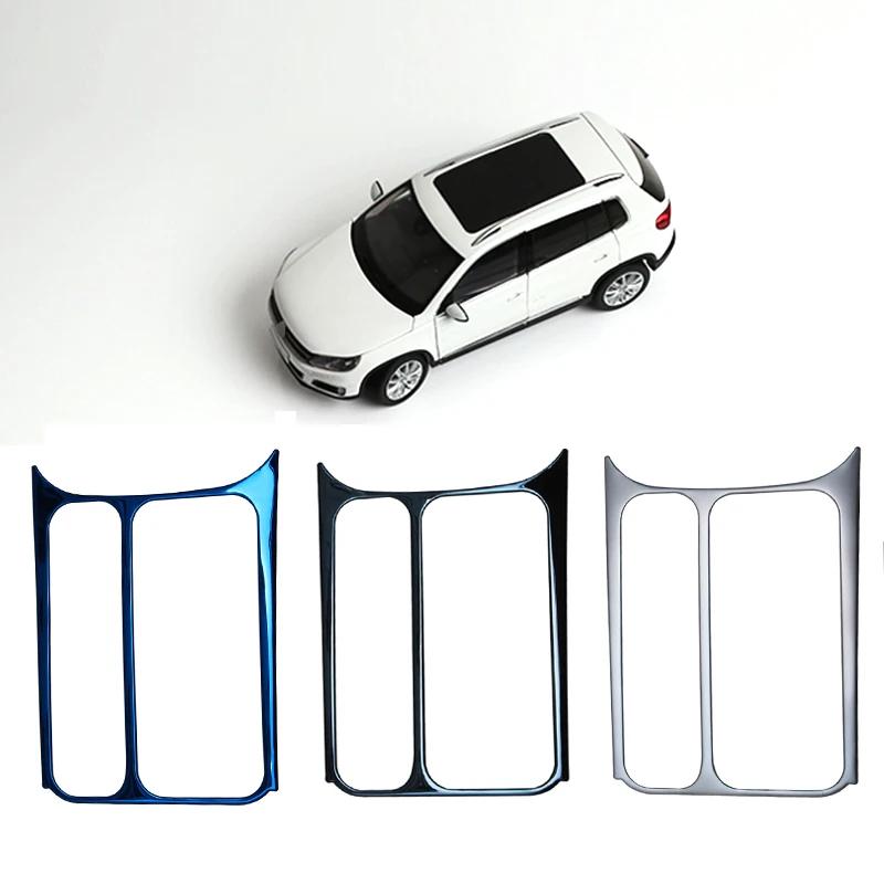 1 peça Adesivos de Acabamento do Painel do Porta-copos de Água de Aço Inoxidável Para Acessórios Volkswagen Tiguan VW Tiguan 2010 2011 2012 2013 2014 2015 2016