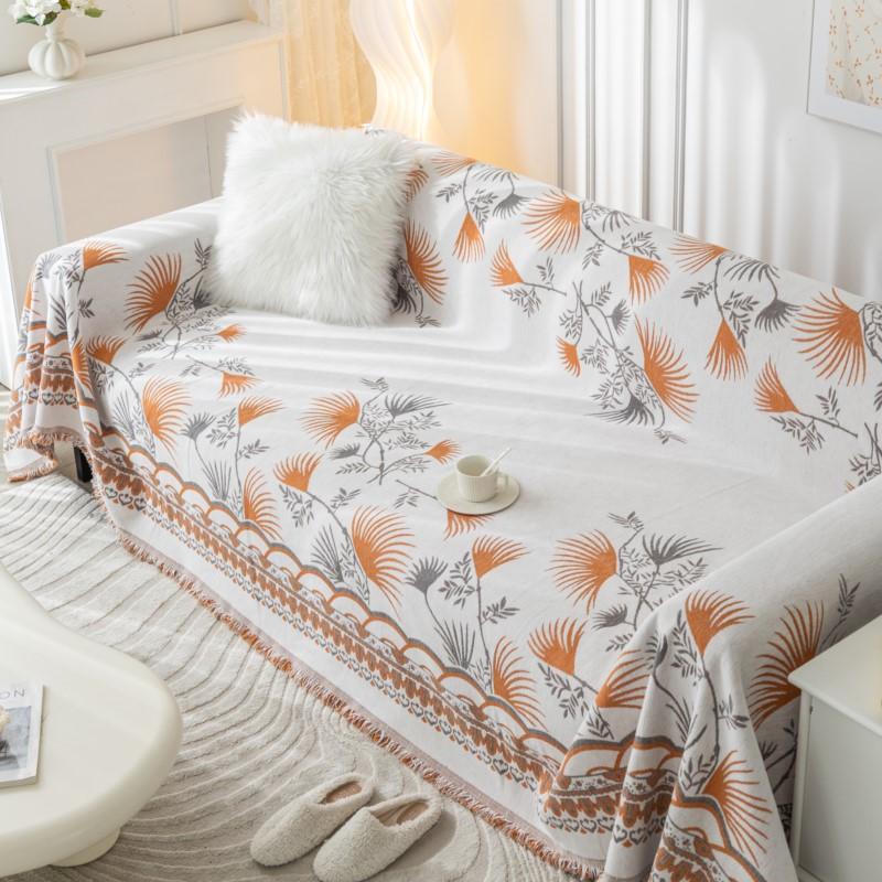 Bohemia Sofa Cover Mat Throw Blanket for Living Room Three Seat Sofa Couple Position Modern Throw Camping Picnic Blanket