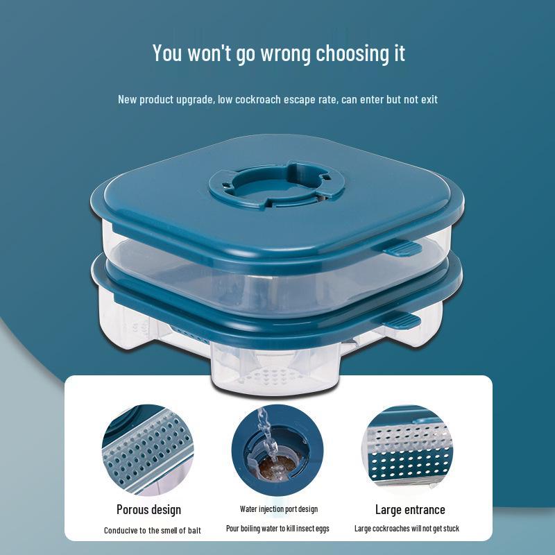 Powerful Household Cockroach Trap for Kitchen and Bathroom