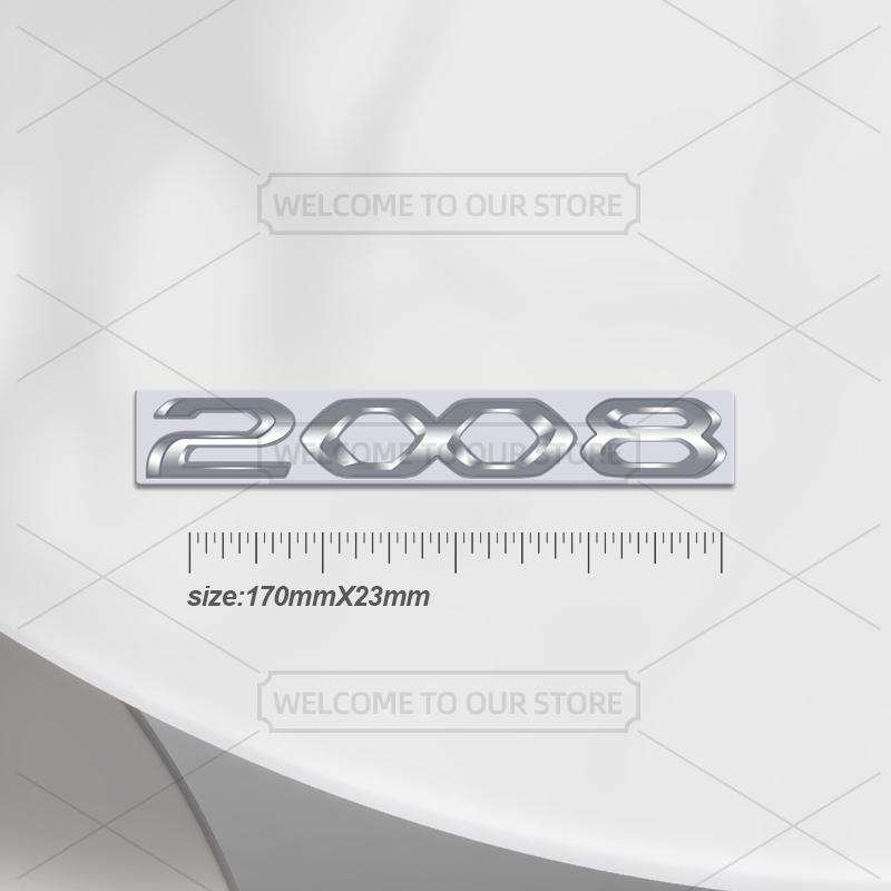 Car 3D Metal For Peugeot 2008 5008 3008 4008 French Tricolor Body Emblem Badge Decals Auto Tail Sticker Decorative AccessoriesV
