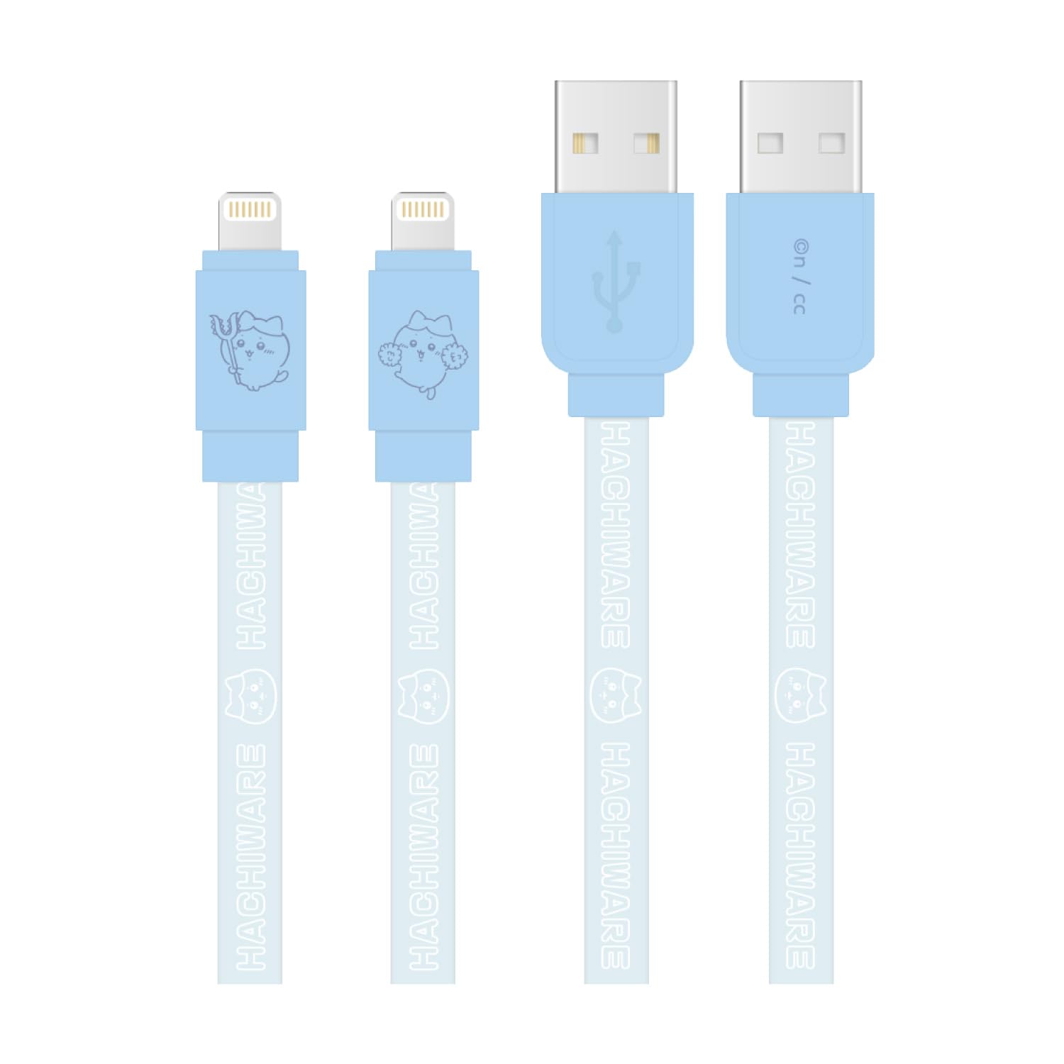 

Gourmandies Chikawa Lightning Compatible Sync & Charging Cable Hachiware CK-36B