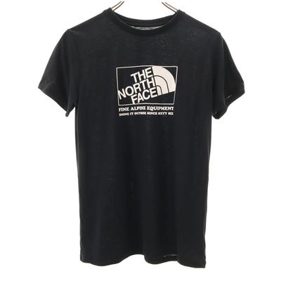 Short Sleeve T-shirt L Black Outdoor NTW11868 Women Used