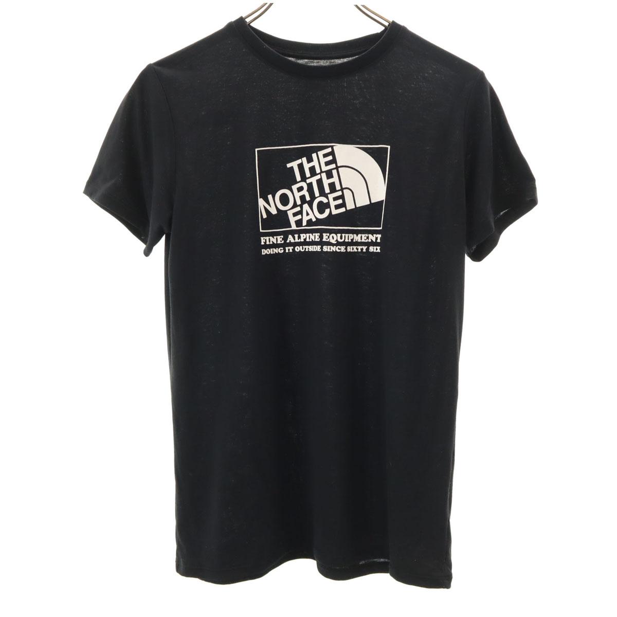 

THE NORTH FACE Short sleeve T-shirt L black Outdoor NTW11868 Women Used