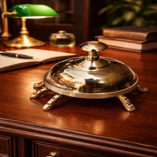 

Nautical Crab Desk Bell Handmade Table Bell Décor Office Home Decorative Gift