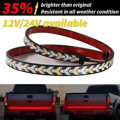 1 Stücke DC 12 24 V Rot Bernstein Pickup Blinker Lkw Container Fracht 4X4 RV SUV Bremslichtleiste LED Rücklicht
