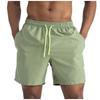 Men's Casual Color Outdoors Pocket Beach Work Trouser  Beach Shorts Pant