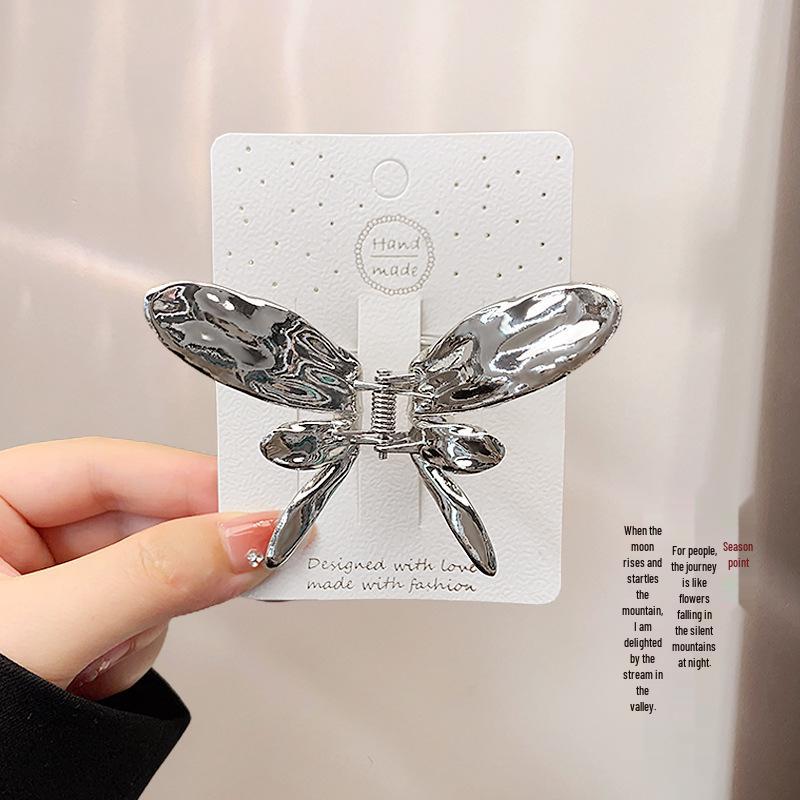 

Premium Large Metal Claw Hair Clip for Women - 2025 Shark Design