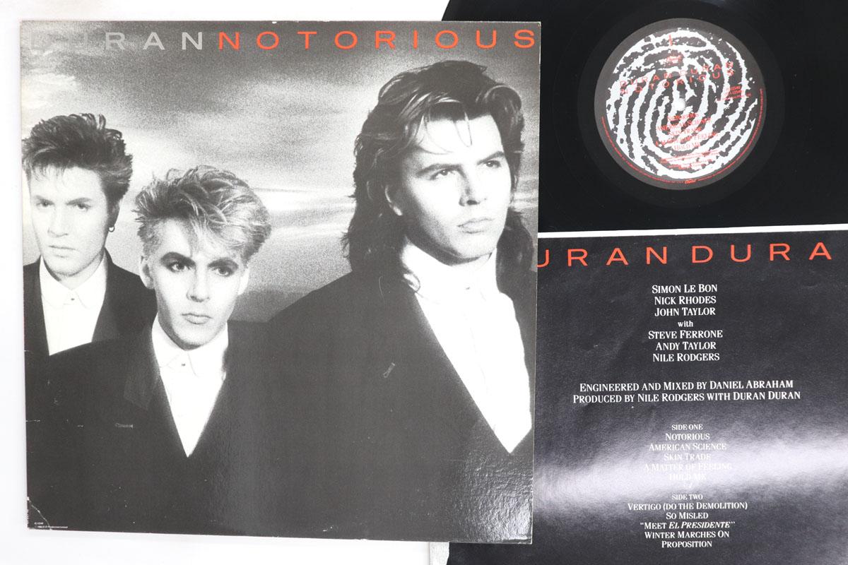 Виниловая пластинка DURAN DURAN Notorious PJ12540 CAPITOL 1986 США Рок Б/у