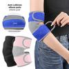 Breathable Sports Elbow Support Sleeve – Non-Slip Compression Wrap with Shock Absorption for Basketball/Tennis/Workouts