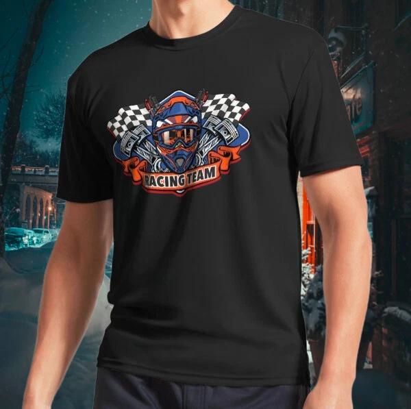 Men s and Women s T-shirts Motocross Racing Team XL