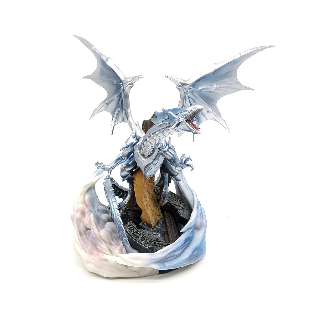 Duel Monsters Figure Obelisk the Tormentor Blue-Eyes White Dragon PVC Ultimate Dragon Desktop Ornament Decoration Kids Toys