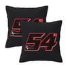 Toprak Razgatlioglu 54 2 2 Pcs Square Pillowcase Pillow Cover Cushion Zip Decorative Comfort Throw Pillow For Home Living Room