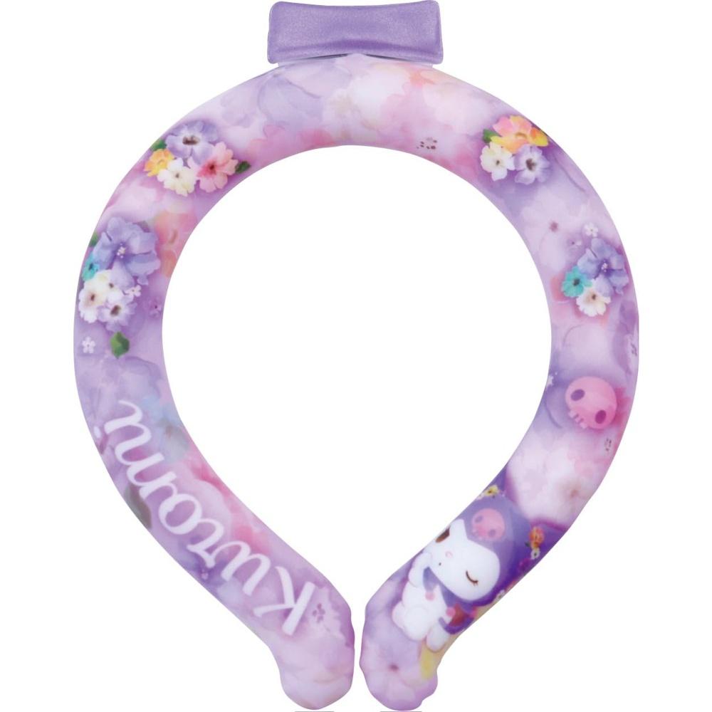 [J s Planning] Neck Cool Ring Sanrio Flower Kuromi S NCL131