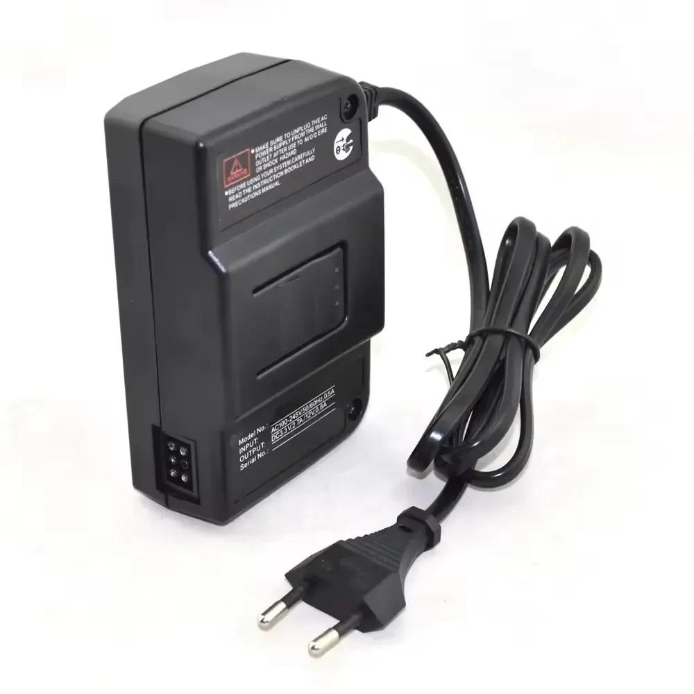 AC Adapter Power Supply for Nintendo N64 Game Console Wall Charger EU US Plug Power Supply with Charging Cord