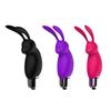 Mini Bunny Silicone Vibrator Dual Stimulation Clitoral Massager with Whisper-Quiet Motor Waterproof Body-Safe Easy-Clean Discreet Adult Toy for Women