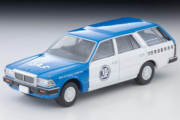 Tomica Nissan Cedric Van V20E Deluxe JAF Service Car 1/64 LV-N331b