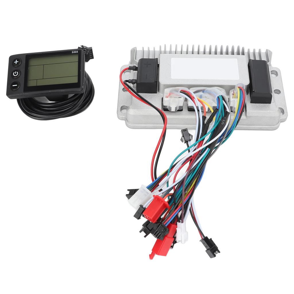 48V 60V 1000W Brushless Motor Controller LCD Display Set 3 Mode Sine Wave Controller Kit for Electric Bike