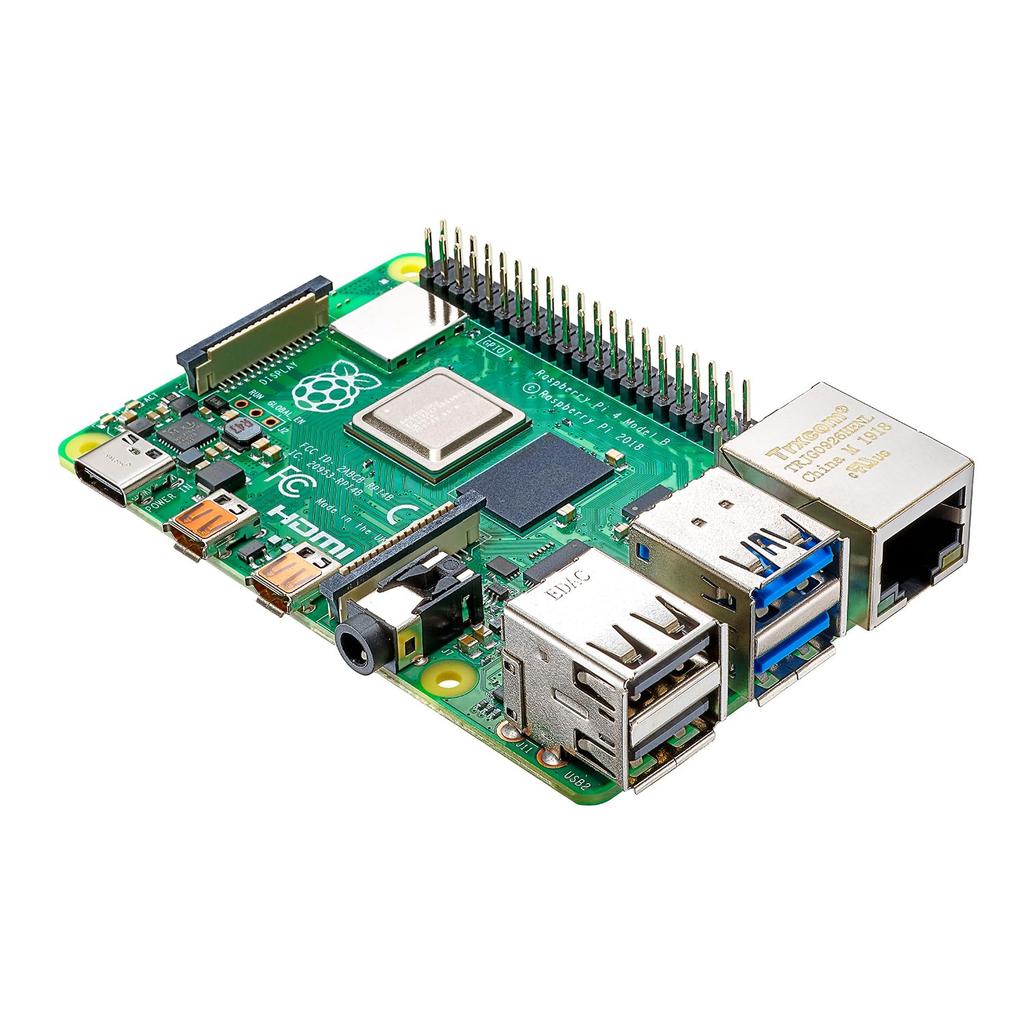 IODATA Raspberry Pi 4 Model B Mainboard with Bluetooth 4GB and Technical Approval Mark 5.0, Memory, (UD-RP4B4)