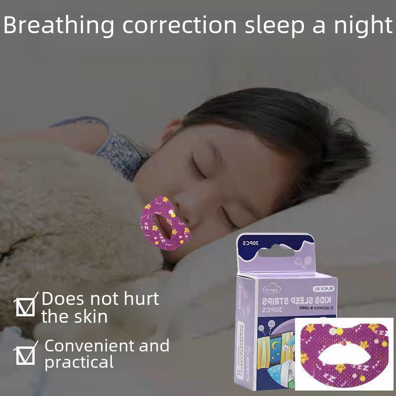 Mouth Breathing Correction Patch: Anti-Snoring Seal for Children & Adults