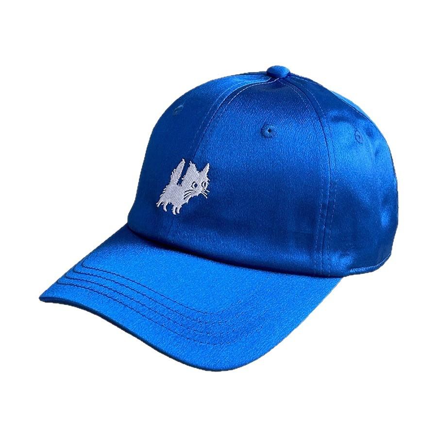 Fashion Hat Star Mercerized Fabric Atmosphere Embroidery Baseball Cap Children's Four Seasons Curved Eaves Show Face Small Trend and Cap Men