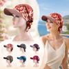 Breathable Triangular Scarf Hat Ethnic Prints Headscarf Baseball Cap  Summer Outdoor