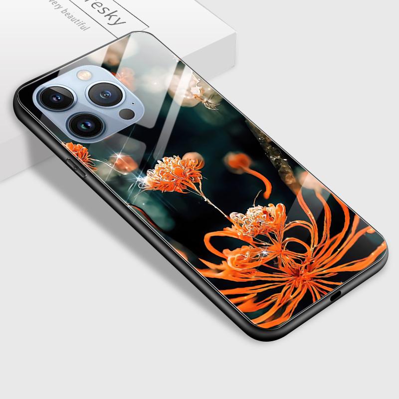 Tempered Glass Phone Case For Samsung A12 A16 A32 A53 S20FE S23 S25 Honor20 X6A 90Lite 9X Huawei Y9Prime2019 P30Lite Soft Edge Shockproof Smooth Shell